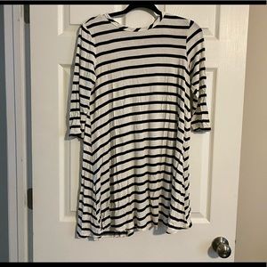 Black & White Striped dress